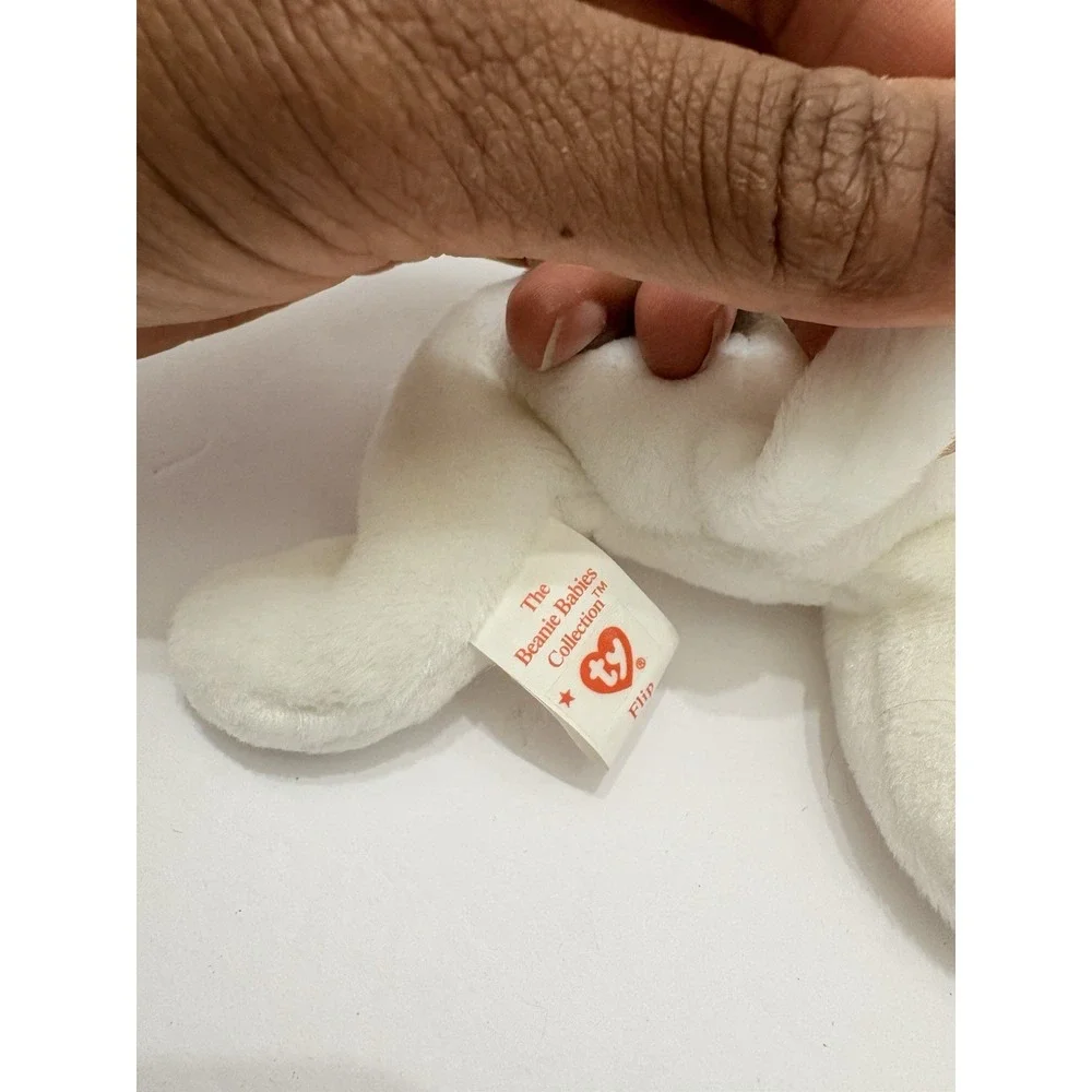 Ty Beanie Babies‎ Flip the Cat Plush 1993 With Tag And Tag Protector